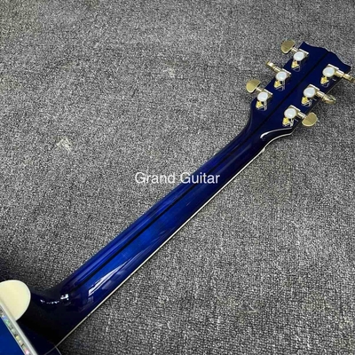 Guitare acoustique personnalisée GB-Viper Blue Dove 41 pouces D Corps Abalone fournisseur