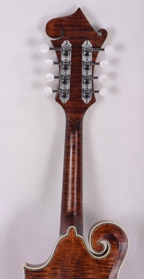 Mandoline personnalisée en épinette solide sculptée à la main Top 8 cordes F style Mandoline, acceptez Mandoline OEM fournisseur