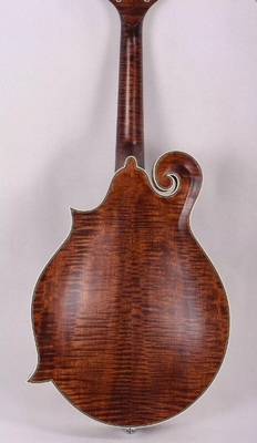 Mandoline personnalisée en épinette solide sculptée à la main Top 8 cordes F style Mandoline, acceptez Mandoline OEM fournisseur