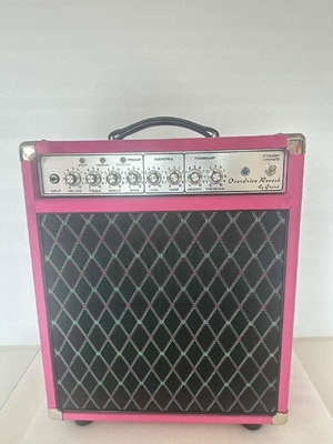 Réverbération de surentraînement personnalisée 20 Watt 1x12 Combo Purple Suede 2 X EL84 3 X 12ax7 Tubes JJ fournisseur