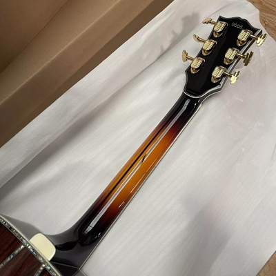Guitare acoustique Jumbo en bois massif SJ200 fournisseur
