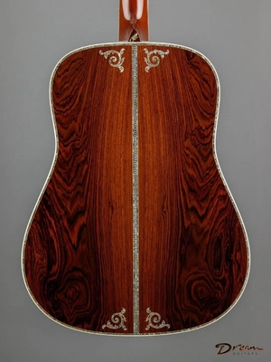 Guitare acoustique Dreadnought en édition limitée, en bois massif fournisseur