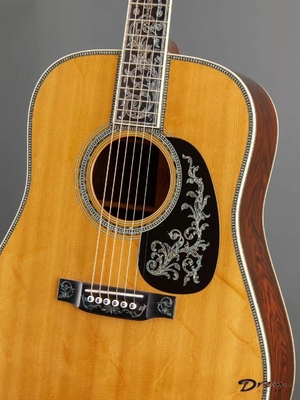 Guitare acoustique Dreadnought en édition limitée, en bois massif fournisseur