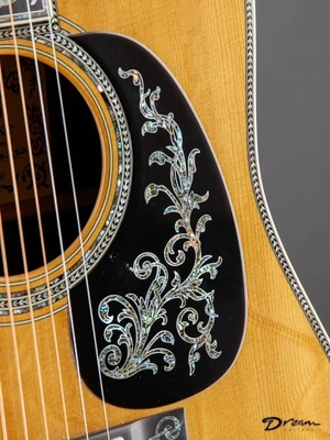 Guitare acoustique Dreadnought en édition limitée, en bois massif fournisseur