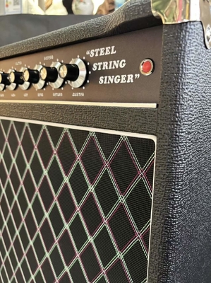 Chantantant à cordes en acier sur mesure Tone de réverbération propre SSS20 ECC83S*5 EH 6V6*2, Grand amplificateur de guitare fait à la main 20W 50W 100W en option fournisseur