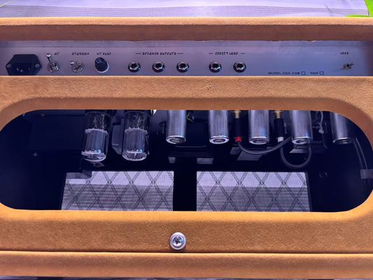 Tête d'ampli Custom Dumble CLONE Steel String Singer 20W 50W 100W avec couleur marron suède, modèle Grand Amplificateur SSS fournisseur