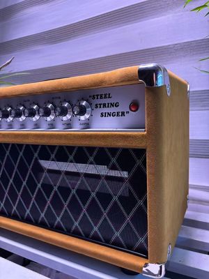 Tête d'ampli Custom Dumble CLONE Steel String Singer 20W 50W 100W avec couleur marron suède, modèle Grand Amplificateur SSS fournisseur