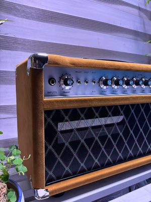 Tête d'ampli Custom Dumble CLONE Steel String Singer 20W 50W 100W avec couleur marron suède, modèle Grand Amplificateur SSS fournisseur