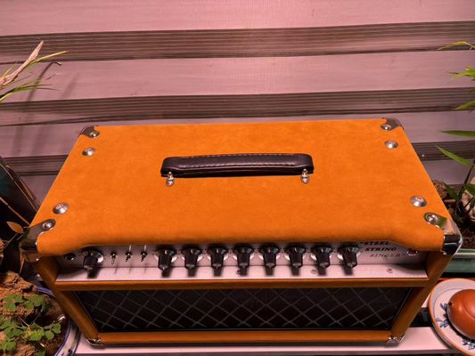 Tête d'ampli Custom Dumble CLONE Steel String Singer 20W 50W 100W avec couleur marron suède, modèle Grand Amplificateur SSS fournisseur