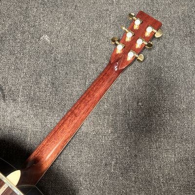 Custom M Style Solid Cedar Top D45caa Dreadnought Acoustic Guitar with Solid Rosewood Back Side, customized logo on headstock fournisseur