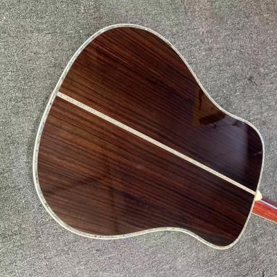 Custom M Style 12 Strings Solid Spruce Top Dreadnought Acoustic Guitar, Customized Logo on Headstock fournisseur