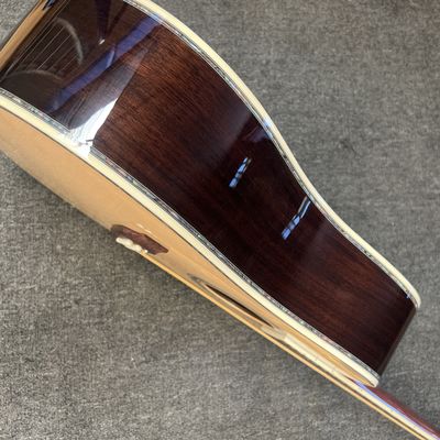 Custom M Style 12 Strings Solid Spruce Top Dreadnought Acoustic Guitar, Customized Logo on Headstock fournisseur