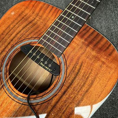 Custom Martin Style Dreadnought D-18AA All Solid KOA Wood Acoustic Guitar, Accept Guitar OEM fournisseur
