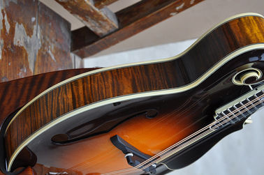 Guitare électrique à mandoline à 8 cordes QT-F5 sur mesure et faite à la main fournisseur