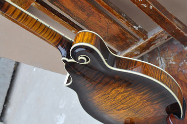 Guitare électrique à mandoline à 8 cordes QT-F5 sur mesure et faite à la main fournisseur