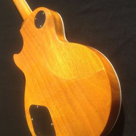 Guitare électrique LP standard avec matériel en or et incrustation de fleurs fournisseur