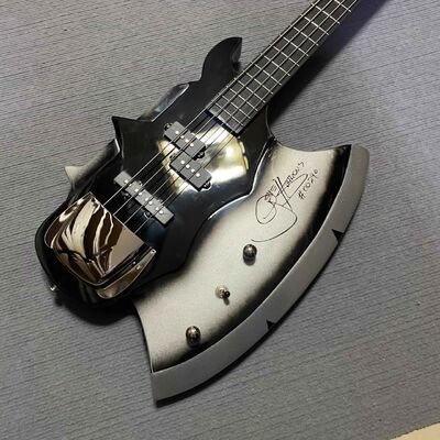 Personnalisé 4 cordes Axe Bass Gene Simmons guitare électrique basse palissandre manche noir fournisseur