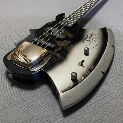 Personnalisé 4 cordes Axe Bass Gene Simmons guitare électrique basse palissandre manche noir fournisseur