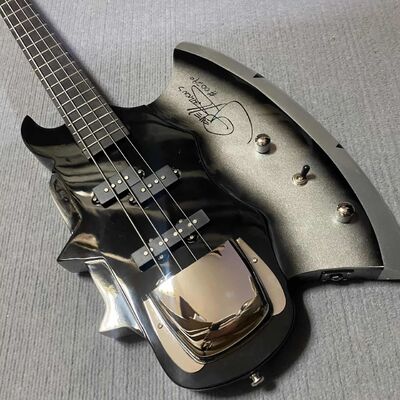 Personnalisé 4 cordes Axe Bass Gene Simmons guitare électrique basse palissandre manche noir fournisseur