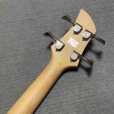 Custom Dan Armstrong 4 cordes acrylique basse électrique manche en érable touche en palissandre avec H fournisseur