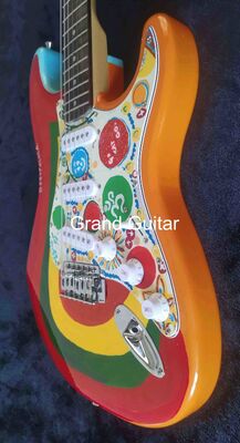 Custom Fender GUITAR Shop George Harrison Rocky Masterbuilt P.Waller Guitare électrique fournisseur