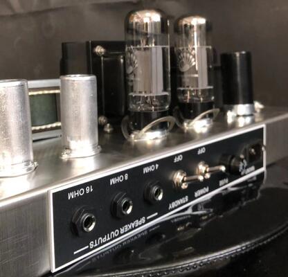 Tête d'ampli guitare Bassman à panneau noir, 2 canaux, 50 watts, 1964 6L6*2, 12AX7*4 Tubes fournisseur