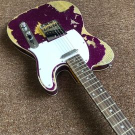Télé classique 6 cordes clavier en bois de rose Guitare électrique, télécasteur Guitare reliques fournisseur