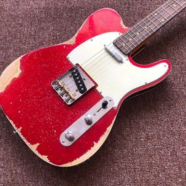 Télé classique 6 cordes clavier en bois de rose Guitare électrique, télécasteur Guitare reliques fournisseur