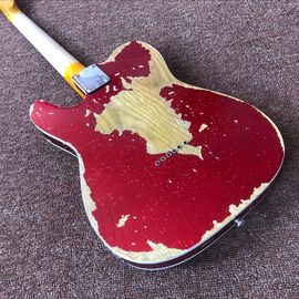 Télé classique 6 cordes clavier en bois de rose Guitare électrique, télécasteur Guitare reliques fournisseur