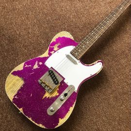 Télé classique 6 cordes clavier en bois de rose Guitare électrique, télécasteur Guitare reliques fournisseur