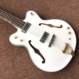 Nouveau style, Chine Custom Jazz blanc F corps creux guitare électrique, Rosewood fingerboard, système de vibrato fournisseur