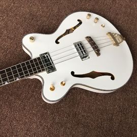 Nouveau style, Chine Custom Jazz blanc F corps creux guitare électrique, Rosewood fingerboard, système de vibrato fournisseur