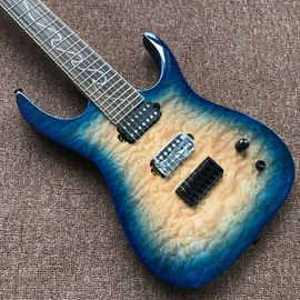 Nouveau style.travail manuel personnalisé 6 cordes bleue Guitare électrique.Guitare à clapet Rosewood.support de la personnalisation guitare fournisseur