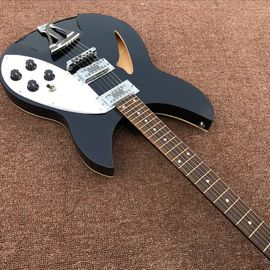 Magasin sur mesure.F corps creux jazz Guitare électrique. avec 3 pick-ups guitare.système vibrato.instruments de musique fournisseur