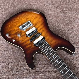Guitare électrique Tiger Flame. fournisseur