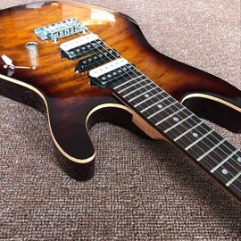 Guitare électrique Tiger Flame. fournisseur