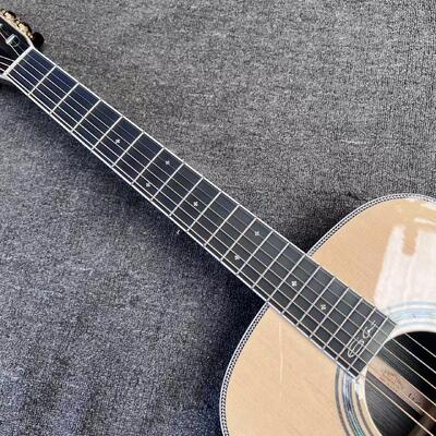 AAAAA haut en sapin massif OM corps SOLID ROSEWOOD arrière côté acoustique de la guitare noix d'os fournisseur