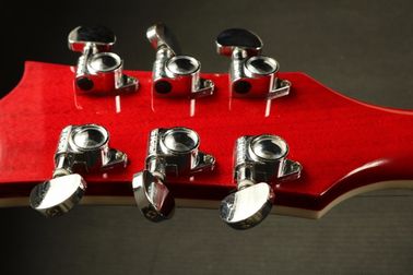 LP Corvette Guitare électrique en forme d'érable Top Veneer Grover Tuner Plus de couleurs à choisir fournisseur