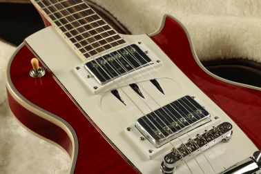 LP Corvette Guitare électrique en forme d'érable Top Veneer Grover Tuner Plus de couleurs à choisir fournisseur