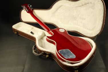 LP Corvette Guitare électrique en forme d'érable Top Veneer Grover Tuner Plus de couleurs à choisir fournisseur