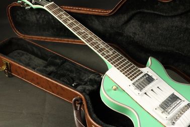 LP Corvette Guitare électrique en forme d'érable Top Veneer Grover Tuner Plus de couleurs à choisir fournisseur