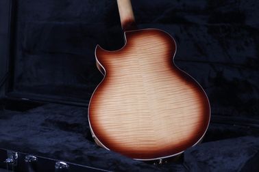 La meilleure qualité en stock Corps creux complet Guitare électrique de 41 pouces Petit matériel en or Couleur noire fournisseur
