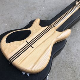 2019 Maple Top 7 Strings Guitare électrique,Abalone liant,Ebonné tableau de bord Col du corps Guitare électrique fournisseur