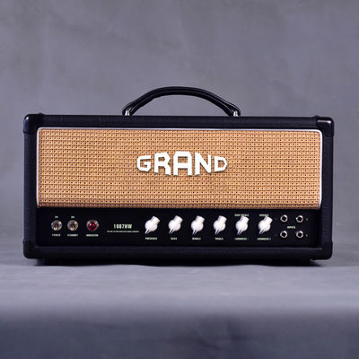 1987 Grand Style Amplificateur de Guitare à la main câblé tout tube 50W en noir ou marron fournisseur