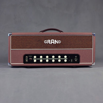 Tête d'amplificateur de guitare à Tube sous vide Boutique, 50W avec commandes EQ séparées par bande (aigus, médiums, basses, présence) boucle d'effet fournisseur