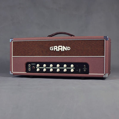 Tête d'amplificateur de guitare à Tube sous vide Boutique, 50W avec commandes EQ séparées par bande (aigus, médiums, basses, présence) boucle d'effet fournisseur