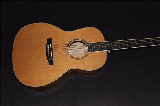 AAAAA toute la guitare OO solide sur mesure Guitare acoustique OO solide 14 frettes Guitare acoustique électrique fournisseur