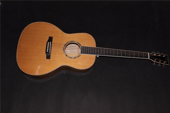 AAAAA toute la guitare OO solide sur mesure Guitare acoustique OO solide 14 frettes Guitare acoustique électrique fournisseur