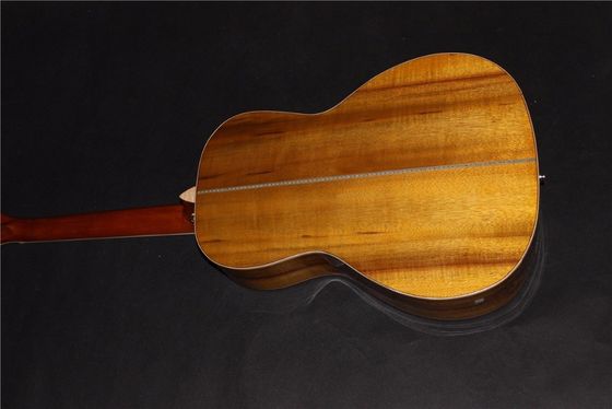 AAAAA toute la guitare OO solide sur mesure Guitare acoustique OO solide 14 frettes Guitare acoustique électrique fournisseur