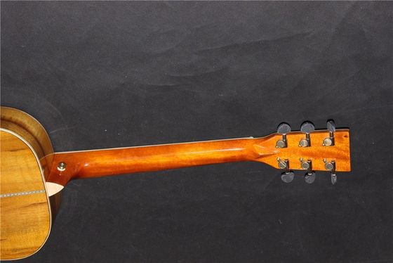 AAAAA toute la guitare OO solide sur mesure Guitare acoustique OO solide 14 frettes Guitare acoustique électrique fournisseur